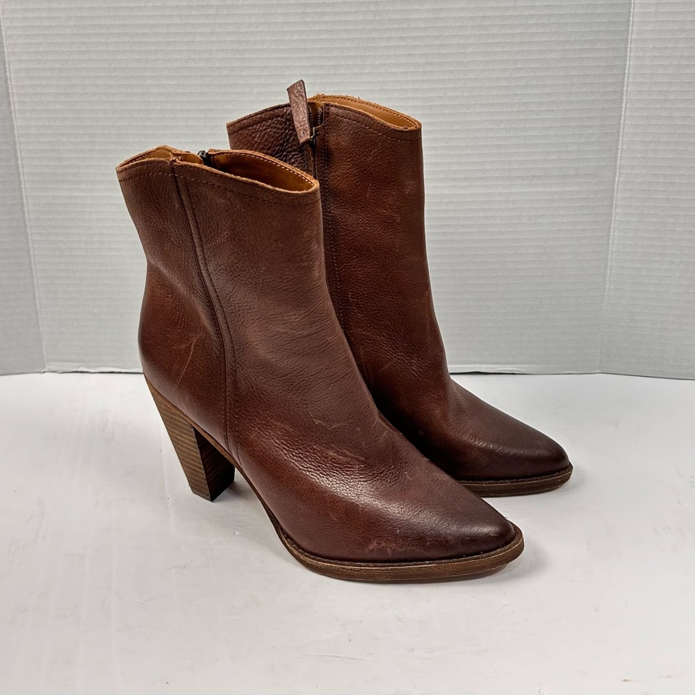 Zodiac Darrah Western Booties Sz 10